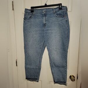 Old Navy Light Blue Ankle Jeans
